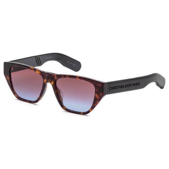 Dior Medium Brown & Black Havana Sunglasses, “Inside Out 2”, NIB! - Picture 1 of 8